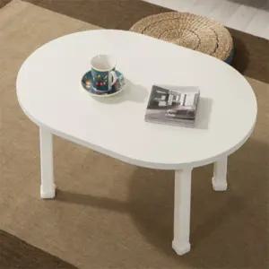 타원형 좌식노트북책상 유아좌식책상