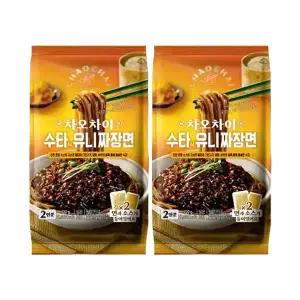 [소비기한 임박] 차오차이 수타식 유니짜장면 720g(2인분), 2개