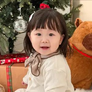 뉴코코맘 아기 유아 스카프 빕 아기커치프