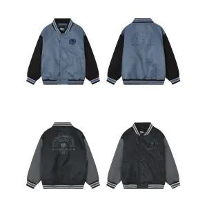 [롯데백화점]엔비에이 BKN 팀 로고 바시티 점퍼(K243JP010P)