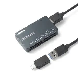 USB 3.2 Gen1 117종 호환 올인원 6포트 멀티 카드리더기 XC-5000M 유니콘