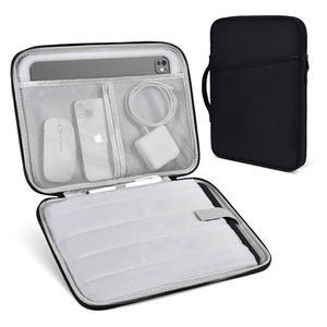 13인치 뉴 서피스 프로 11th 코파일럿+PC, 프로 10 / 9 / 8 / X, 충격 방지 보호 패딩 여행 가방, 블랙용 13인치 서피스 슬리브 케이스