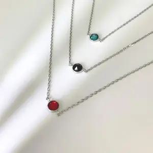 (스와로브스키) (실버) 데일리 탄생석 팔찌 uYU7+5Zdm