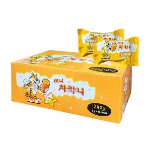 미니 차카니 오리지날 1통 48봉 과자 탕비실 캠핑 여행 학교 소풍 학원 교회 유치원 과자 스낵 간식 군것질