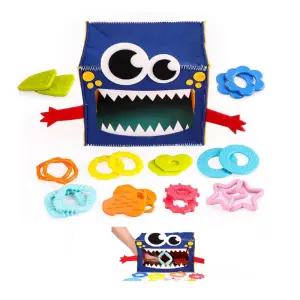 어린이집 촉감 상상력 발달놀이 도형 사고력 아기 퍼즐 소근육 맞추기 매칭