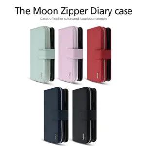 가죽폰케이스 더문지퍼 (갤럭시S23)