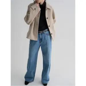 [에잇세컨즈] 벨티드 세미와이드 데님 - 블루 (356121CMEP)