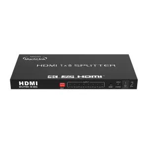 HDMI 2.0 1:8 분배기 4K 60Hz EDID 딥스위치 ML-HS846E