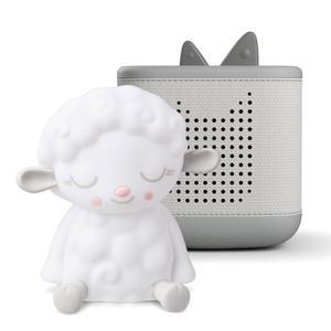 슬리피 쉬프 나이트 라이트가 장착된 어린이용 토니박스 2 오디오 플레이어 번들 1+ - 문 그레이