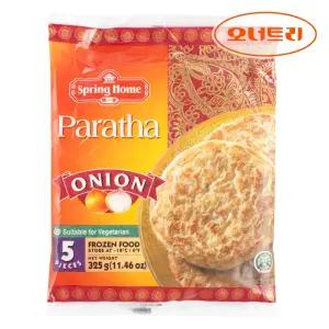 랜시 로띠 파라타 어니언 325g 65g x 5장 인도 싱가포르 전통빵 로티 밀전병