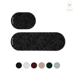 세이룸 빨아쓰는 규조토 주방 발매트 중형 + 대형 2종 세트