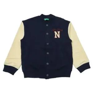 [갤러리아] 베네통키즈  뉴욕로고 야구점퍼  32N4C505FST