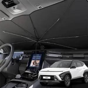 원터치 자동차 햇빛가리개 우산타입 코나