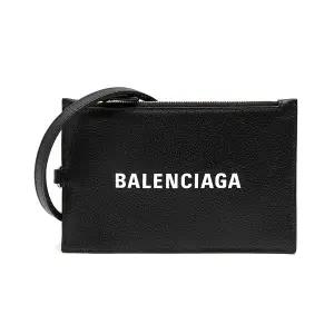 [BALENCIAGA]  남성 로고 스트랩 카드지갑 616015-1IZI3-1090