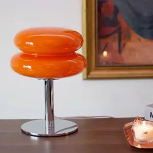 무드등 단스탠드 침실 조명 블 패브릭 변광기를 스위치