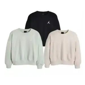 [나이키키즈](센텀시티점)N251SW306P 조던걸스에센셜FT맨투맨(베이지,블랙,라이트그린)