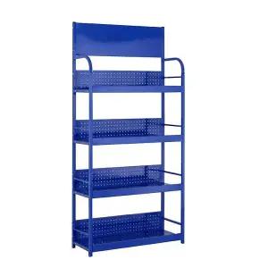 4단음료진열대 진열장 과자 수납 노란색 디스플레이 빵 철제 사무실 펜트리 보관대