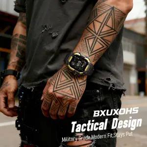 애플워치 울트라 3 2 밴드 49mm 46mm 45mm 44mm 전술 팔찌 커버 메탈 케이스 스트랩 코레아 아이워치 11 10