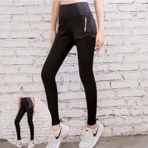 헬스레깅스 밴딩반바지와 레깅스일체형 활동하기 편한투인원 팬츠