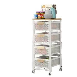 틈새 수납장 이동식 그릇 냉장고 틈새장 부엌 팬트리