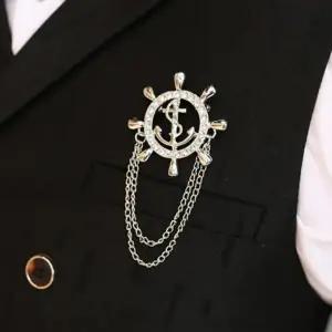 정장앵카 마린정장 브로치 부토니에 앵카뱃지 마린뱃지 2컬러