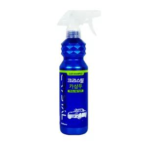불스원 크리스탈 뿌리는 버블 카샴푸 500ml/자동차샴푸/자동차세차용품/세차/세차세제/클리너/물없이세차