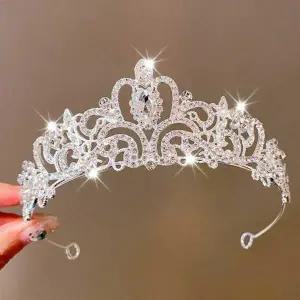 셀프웨딩 공주왕관 헤어 웨딩왕관 왕관 파티주인공 공주님 머리띠