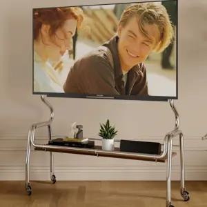 티비거치대 스테인레스스틸 이동식 브라켓 타공판 거치대