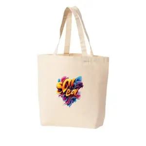 에코백 다양한 사이즈 하트모양 물결 3D입체 꽃모양 프린트에코백