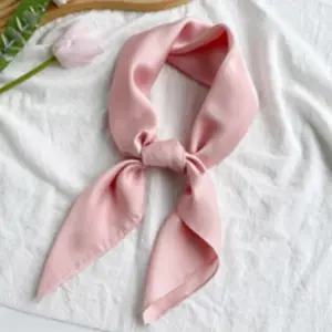 best 정사각 무지 실크 쁘띠 스카프 9종 LM-0558