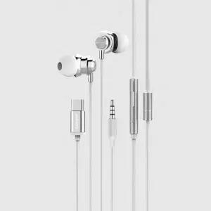 PLEXTONE X56M Type-C 메탈 커널형 고음질 이어폰