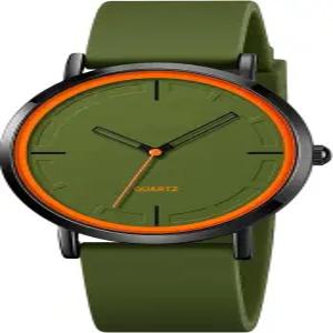 BESTKANG 패션 심플 아날로그 쿼츠 손목시계 실리콘 스트랩 방수 시계 여성 남성 스포츠