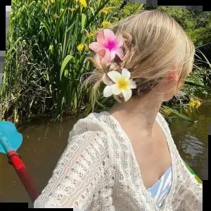 플라워 올림머리 집게핀 PM-106