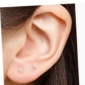 써지컬 스틸 원형 볼 피어싱 귀걸이 써지컬피어싱 악세사리 피어싱귀걸이