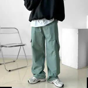 밴딩바지 지킨 남자 카고 와이드 팬츠 Y2K SD-230802M