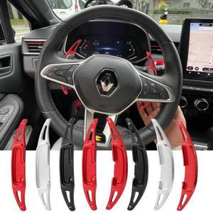 르노 클리오 V 캡처 II 아르카나 인텐스 R.S.용 자동차 스티어링 휠 DSG 패들 시프트 연장 스티커 XM3 삼성