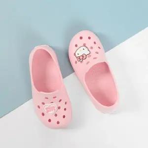 [보리보리/프로월드컵]PWX키즈 헬로키티 로 EVA실내화 주니어 학생실내화 아동실내화