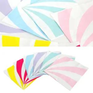 롤리팝 파티 냅킨 20매 종이 생일 테이블웨어 소풍