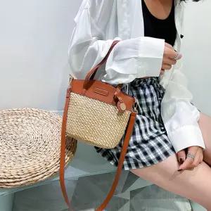 라탄 투웨이 토트 크로스백 HH-G63