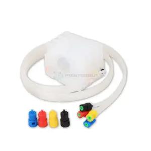 HP 8710 7740 무한공급기 부품 카트리지 호스 세트 (짧은) 잉크 미포함