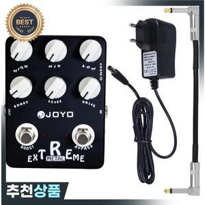 JOYO JF-17 일렉트릭 기타 이펙트 페달 익스트림 메탈 디스토션 록  펑크 사운드 트루 바이패스
