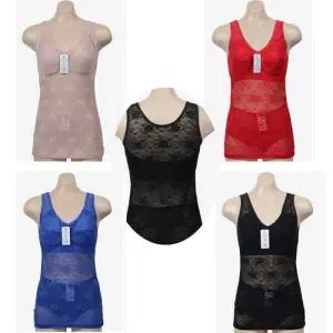 (린다)쟈가드 망사 통풍 플라워패턴 노와이어 브라런닝