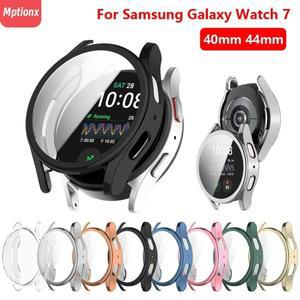 삼성 호환 갤럭시 호환 워치 7 용 케이스 화면 보호대 TPU 올 어라운드 커버 6 5/4 40mm 액세서리