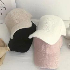 이즈벨 준캡 여성 여자 겨울 야구모자 따듯한 방한 캡모자 다이아펄니트캡 모자