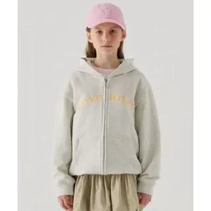 COVERNAT 키즈 쿠퍼 아치 오버핏 후드집업 오트밀 CK2501HZ64OT