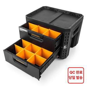 TOUGHBUILT TB-B1-D-72 신형 이중 레이어 서랍식 풀아웃 공구함