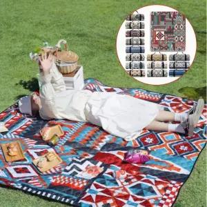 방수 피크닉매트 200cm 초경량 에스닉 캠핑 돗자리
