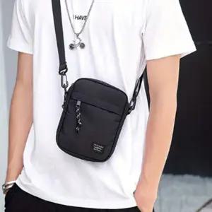 사각형 여행용 학생미니크로스백 심플 지갑 여권 미니 앞가방 학생크로스백
