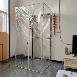 비닐 천막 초경량 에어락 80 에나멜 높이166