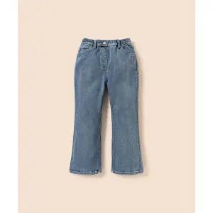 매장정품 빈폴 BEANPOLE KIDS 여아 세미 부츠컷 데님 팬츠 스카이 블루 (BI6121G01Q) BI6121G01Q 602010